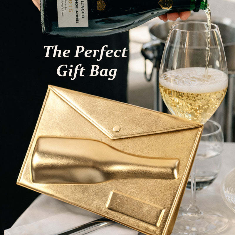 The Ultimate "Party Starter" Gold Champagne Bag🍾
