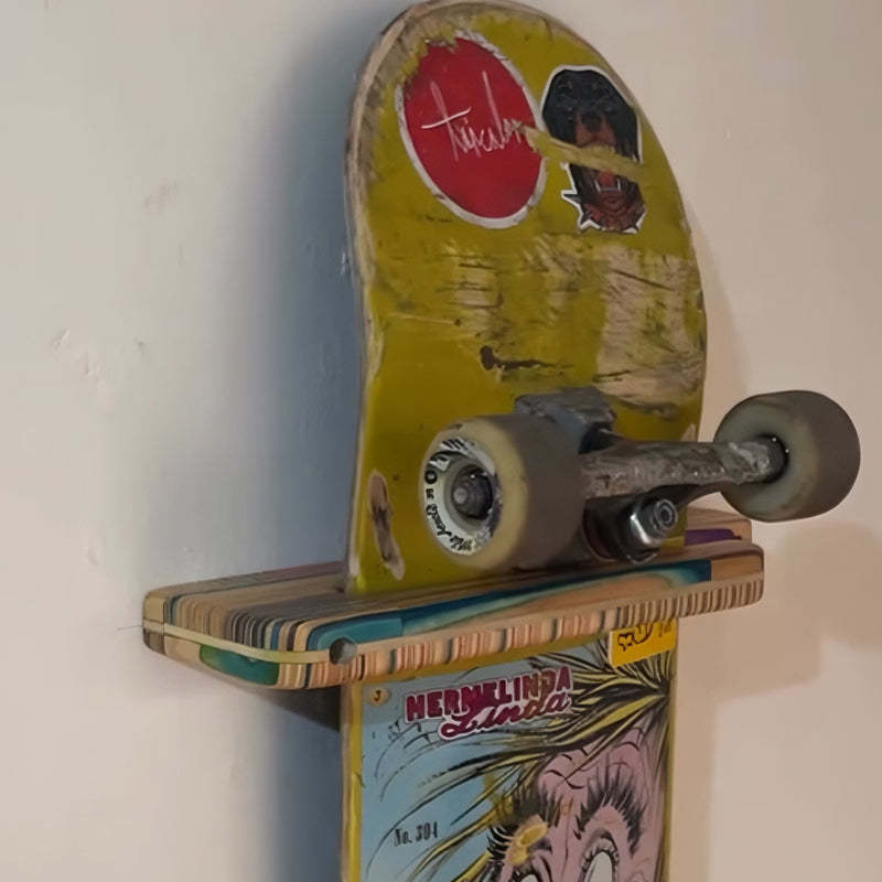 Skateboard Wall Mount Shelf