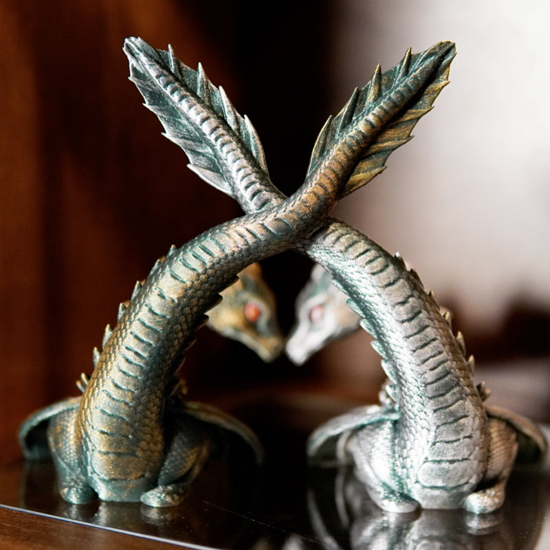 🐉✨Twin Flame Dragon Bookshelf