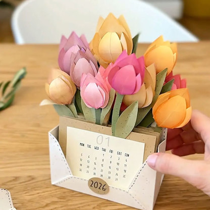 2026 Tulip Emotional Support Calendar