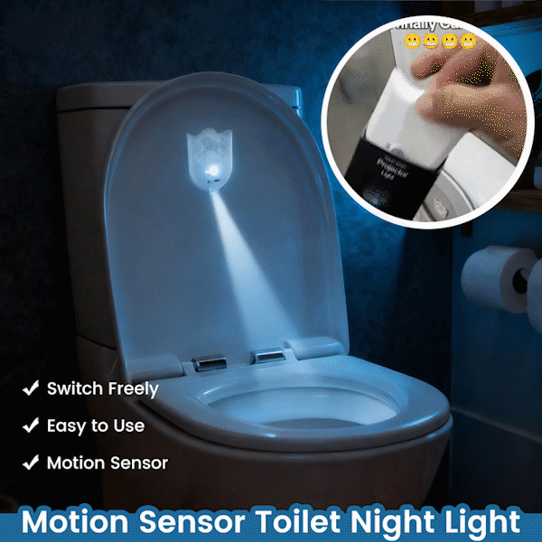 Motion Sensor Toilet Night Light