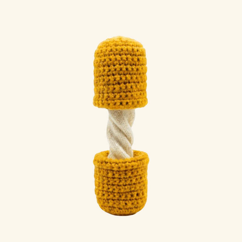 💊 The "Happy Pill" Scarf: Creative Capsule Knitwear