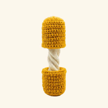 💊 The "Happy Pill" Scarf: Creative Capsule Knitwear