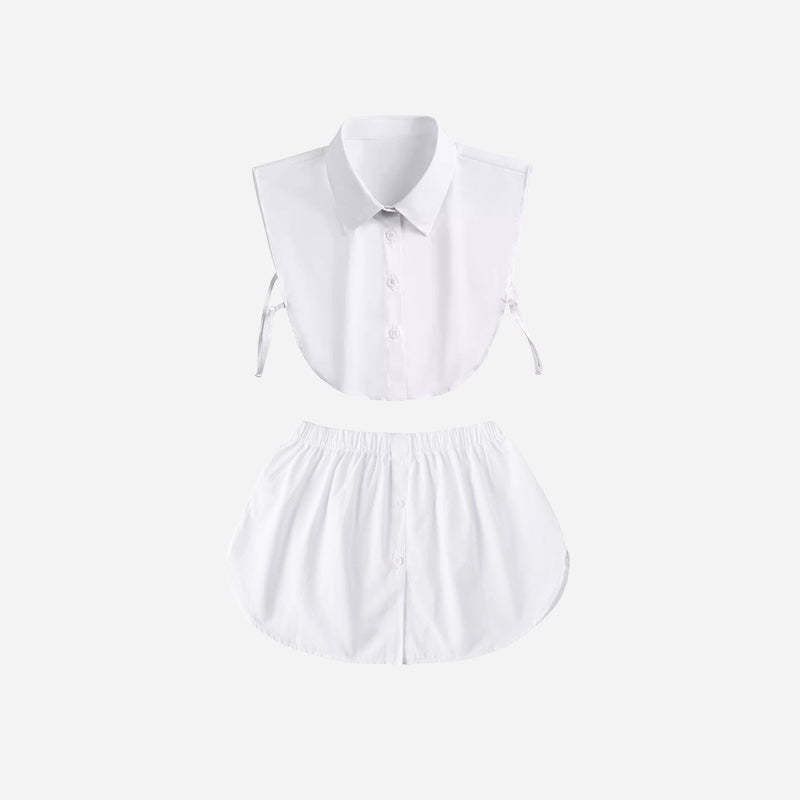 Layered Look Fake Collar Set