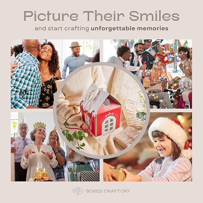 Enchanted Christmas Cottage Gift Box