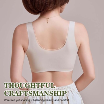 Embossed Jacquard Front-Closure Bra