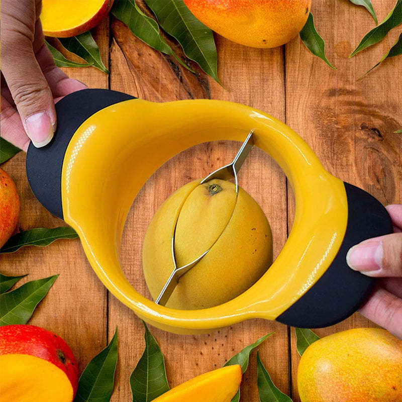 ✨ Stainless steel mango splitter