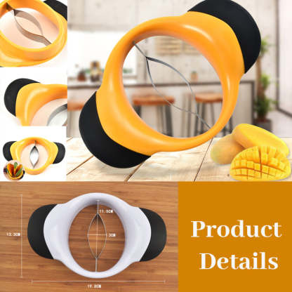 ✨ Stainless steel mango splitter