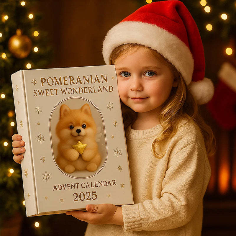🐾✨ Pomeranian Sweet Wonderland Advent Calendar 2025