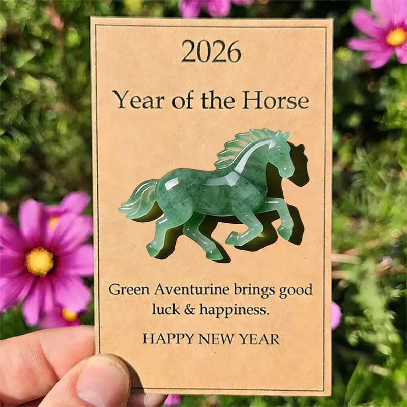 🐎🍀 Lucky Green Horse – ✨ Symbolizing strength and new beginnings (2026)