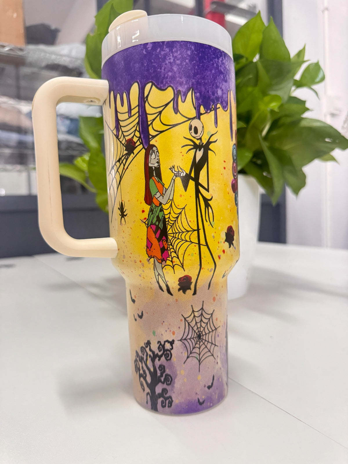 Sally x Jack Skellington 40 Oz Tumbler