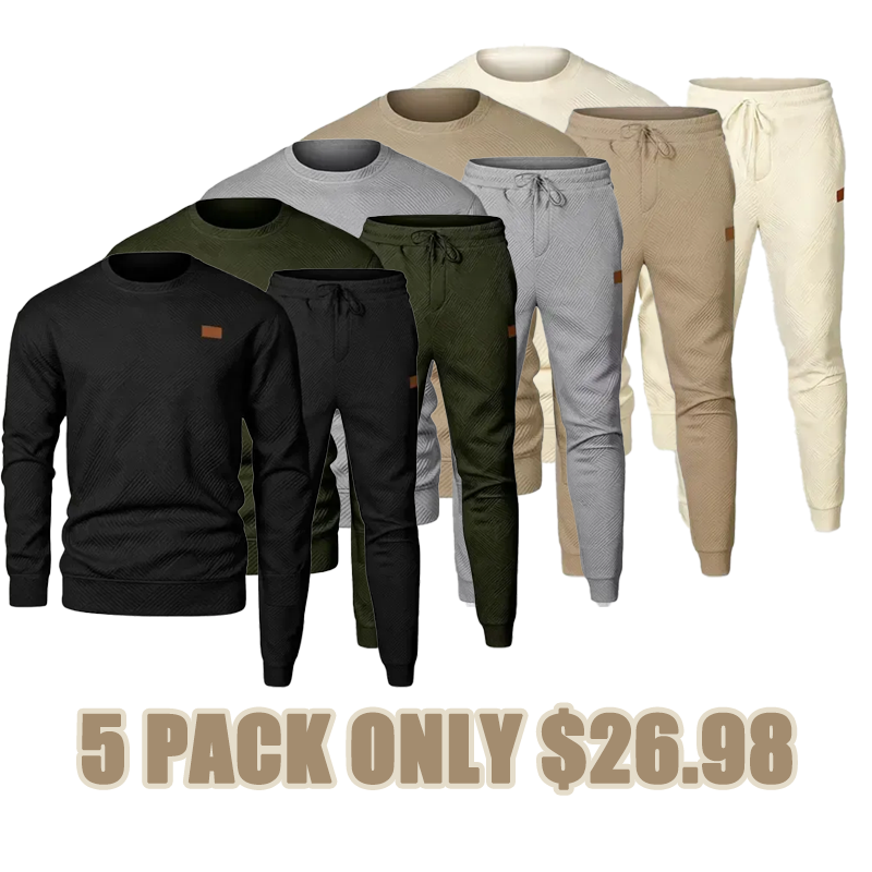 Men’s 2-Piece Winter Warm Set – Cozy, Stylish & Perfect for Everyday Wear