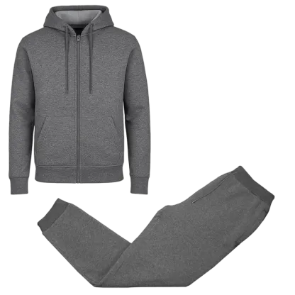 Men's Multi Pack Fleece Zip Hoodie & Jogger Sets