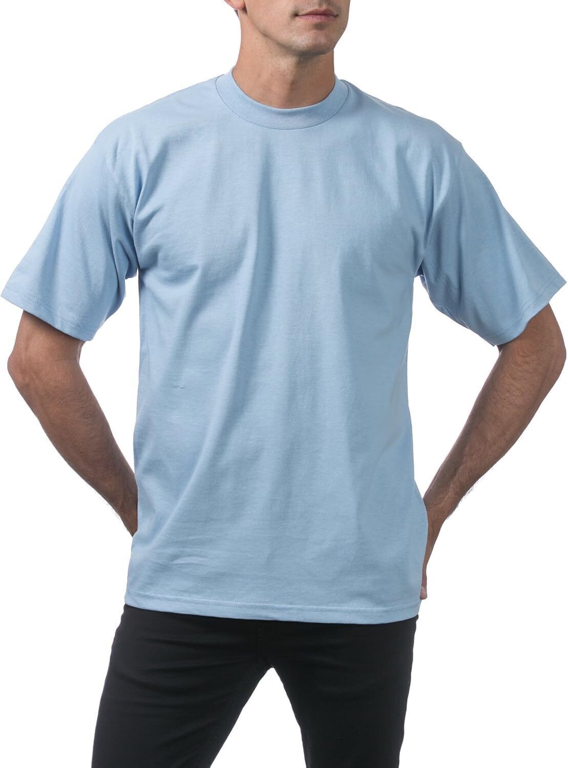 🔥Men's Heavyweight Cotton Short Sleeve Crew Neck T-Shirt