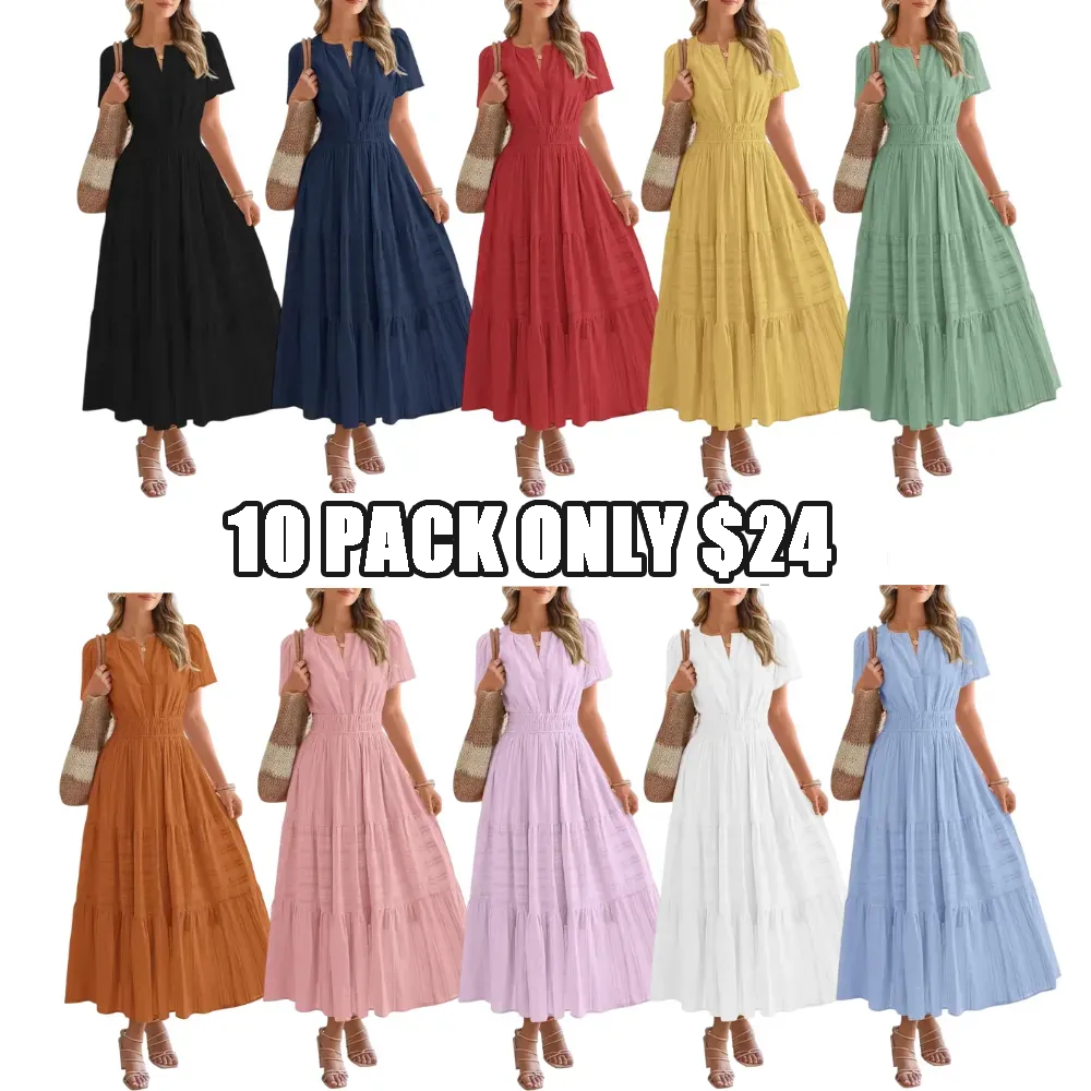Women's Summer  Casual Maxi Dress
