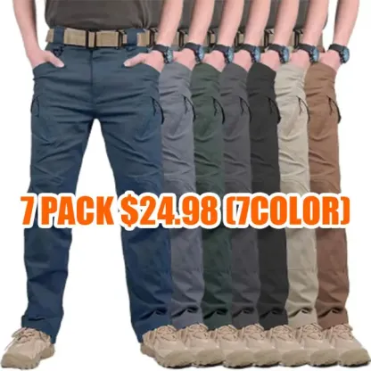 Men's Ripstop Cargo Pants,Ripstop Water-Resistant Hiking Work Pants