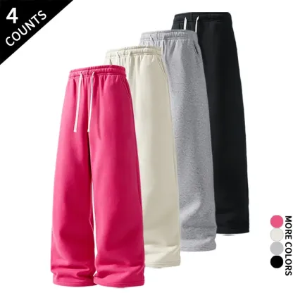 💥Fall New Arrival✈️Men Wide Leg Loose Fit Sweatpants