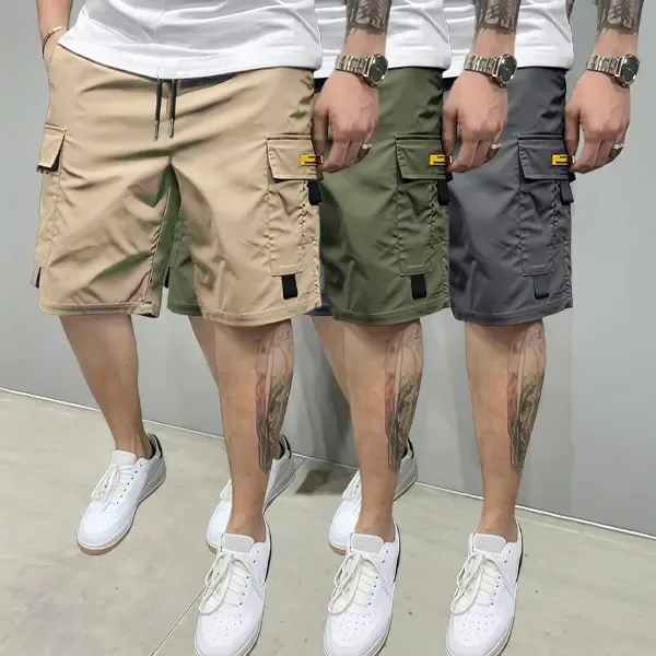 Men's Multi-Pocket Cargo Shorts Comfortable & Stylish
