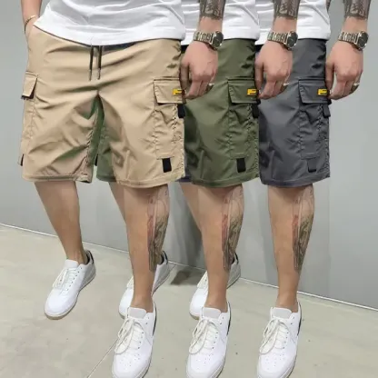 Men's Multi-Pocket Cargo Shorts Comfortable & Stylish