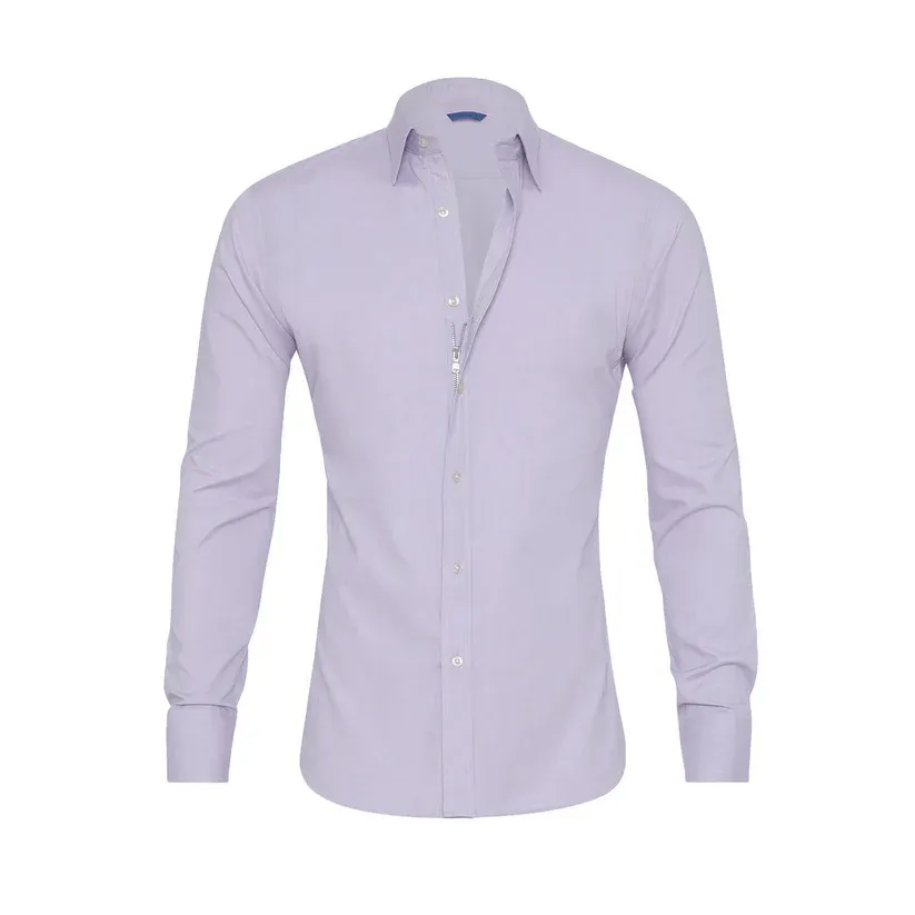 🔥2025 Hot Sale🔥Oxford Stretch Zip Shirt
