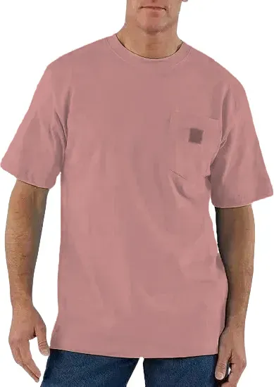 CHT Men's K87&K126 Workwear Loose Fit Heavyweight Short-Sleeve Pocket T-Shirt