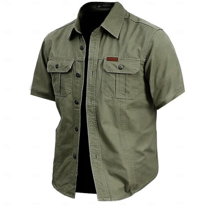 👕 Loupta Workwear Short-Sleeve Shirt Set – Built for Function. Styled for Comfort.