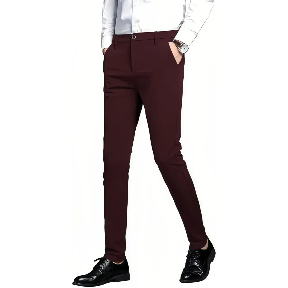 Men's Slim Fit Stretch Dress Pants