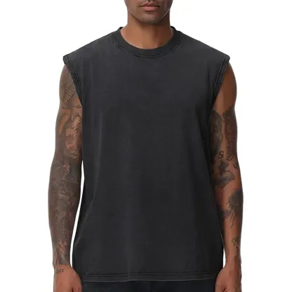 Retro Athletic Heavyweight Pure Cotton T-Shirt & Vest
