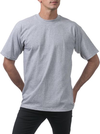 🔥Men's Heavyweight Cotton Short Sleeve Crew Neck T-Shirt