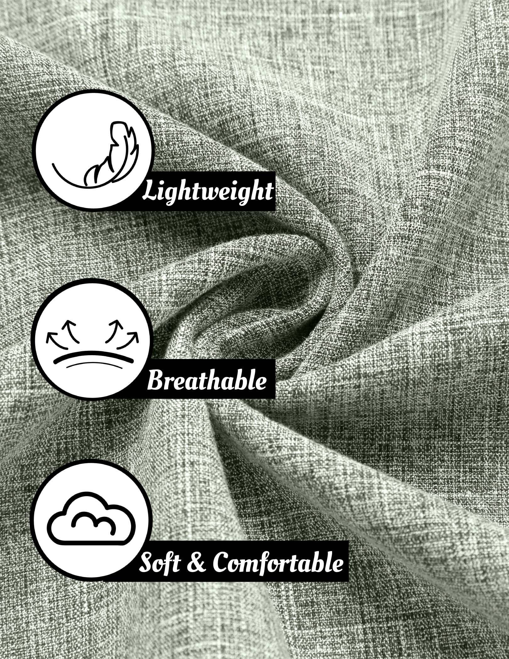 Men's Linen Shirt Short Sleeve Casual Shirt