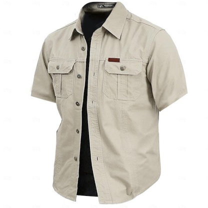 👕 Loupta Workwear Short-Sleeve Shirt Set – Built for Function. Styled for Comfort.