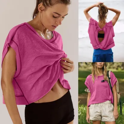 Women's Short Sleeve Workout Shirts