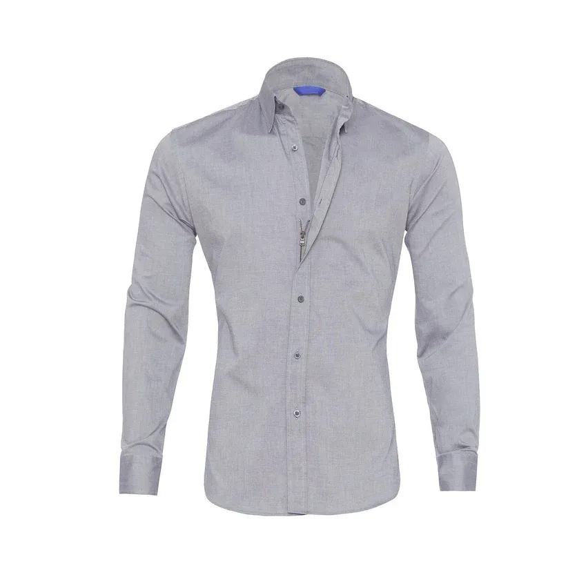 🔥2025 Hot Sale🔥Oxford Stretch Zip Shirt