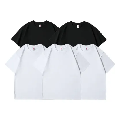 100% cotton Men's Slim Fit Crew Neck Casual T-Shirts