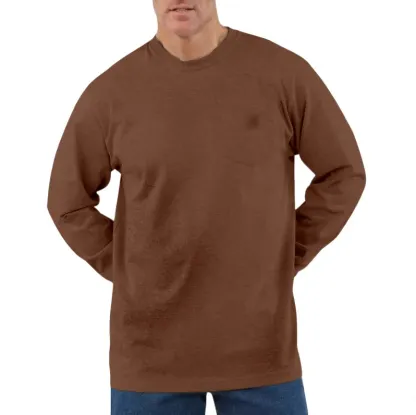 CHT Men's K87&K126 Workwear Loose Fit Heavyweight Short-Sleeve Pocket T-Shirt