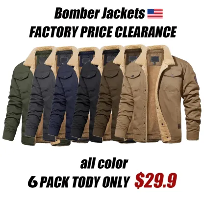 Men’s Sherpa-Lined Winter Jacket – Built for Warmth. Made for Adventure. 🔥 50% OFF Today Only!