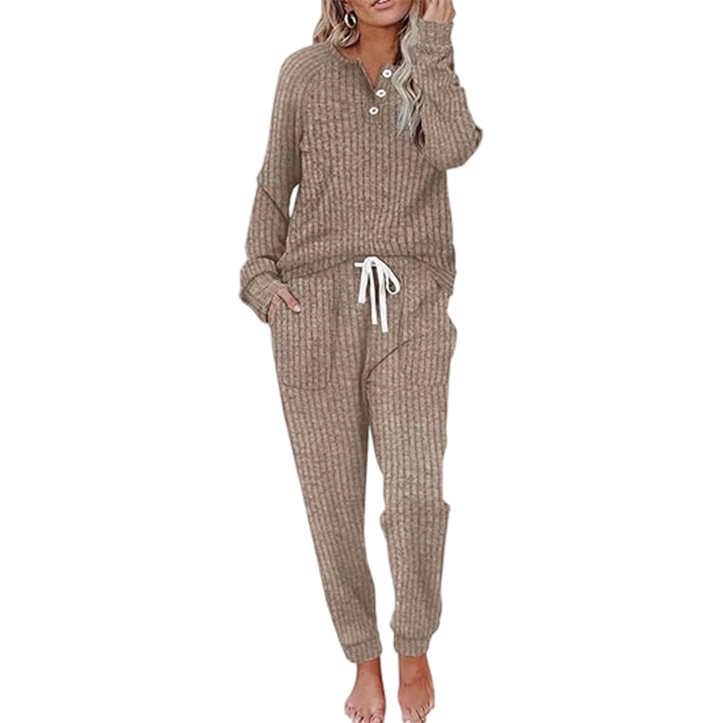 🔥8-pack only $23.88🔥Two Piece Outfits for Women Lounge Sets Button Down