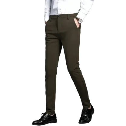 Men's Slim Fit Stretch Dress Pants