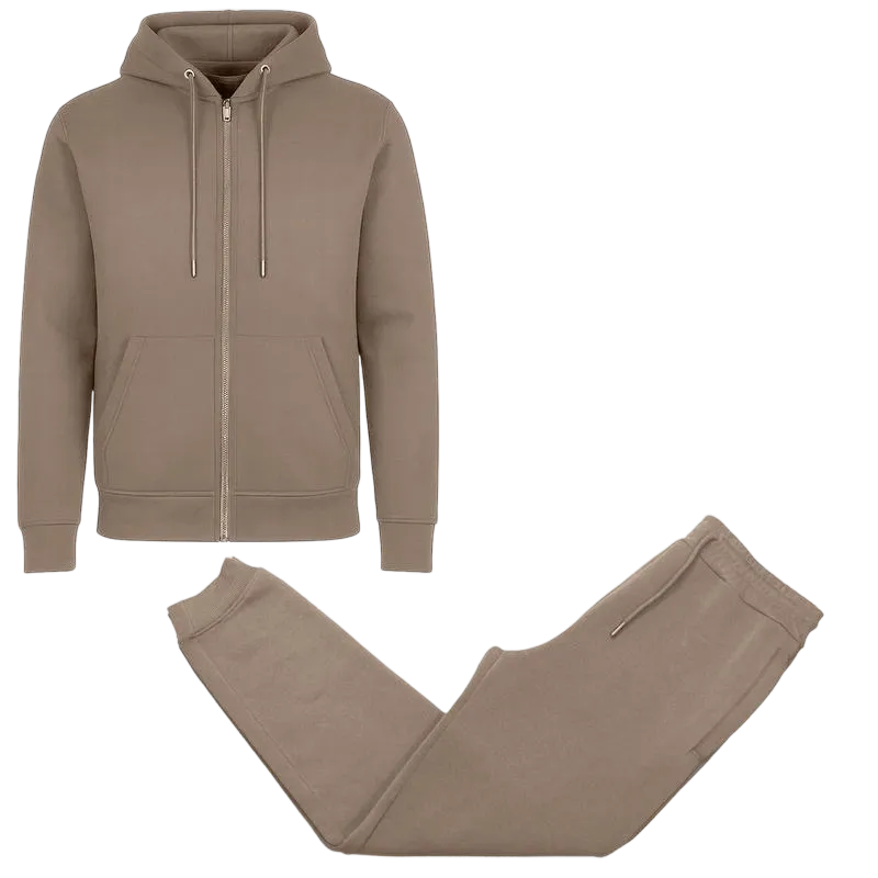 Men's Multi Pack Fleece Zip Hoodie & Jogger Sets