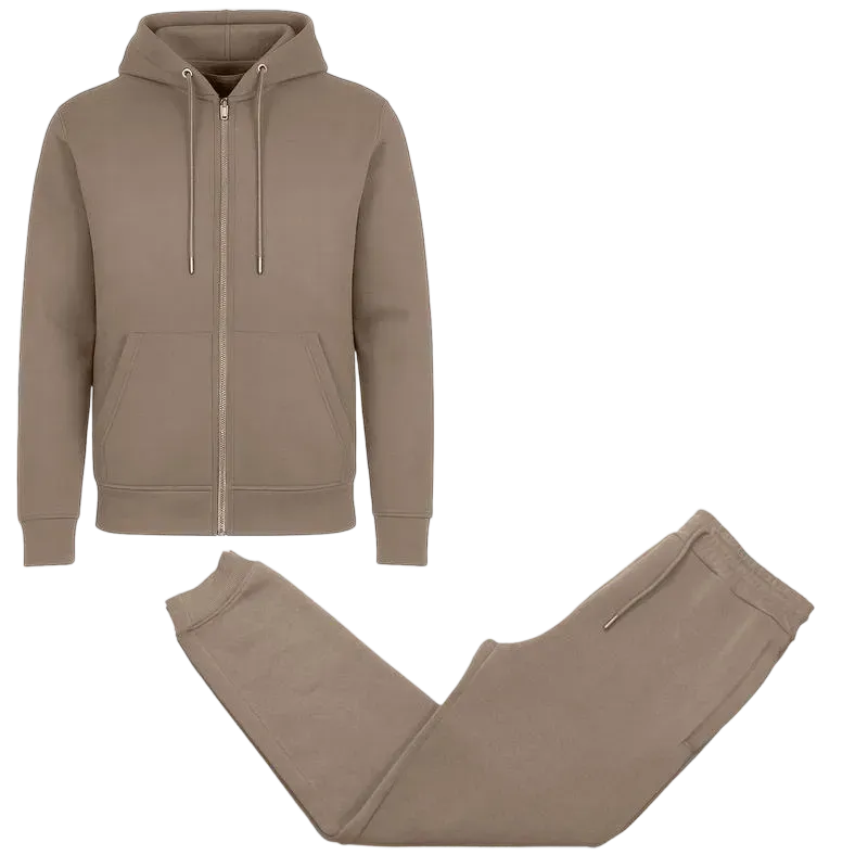 Men's Multi Pack Fleece Zip Hoodie & Jogger Sets
