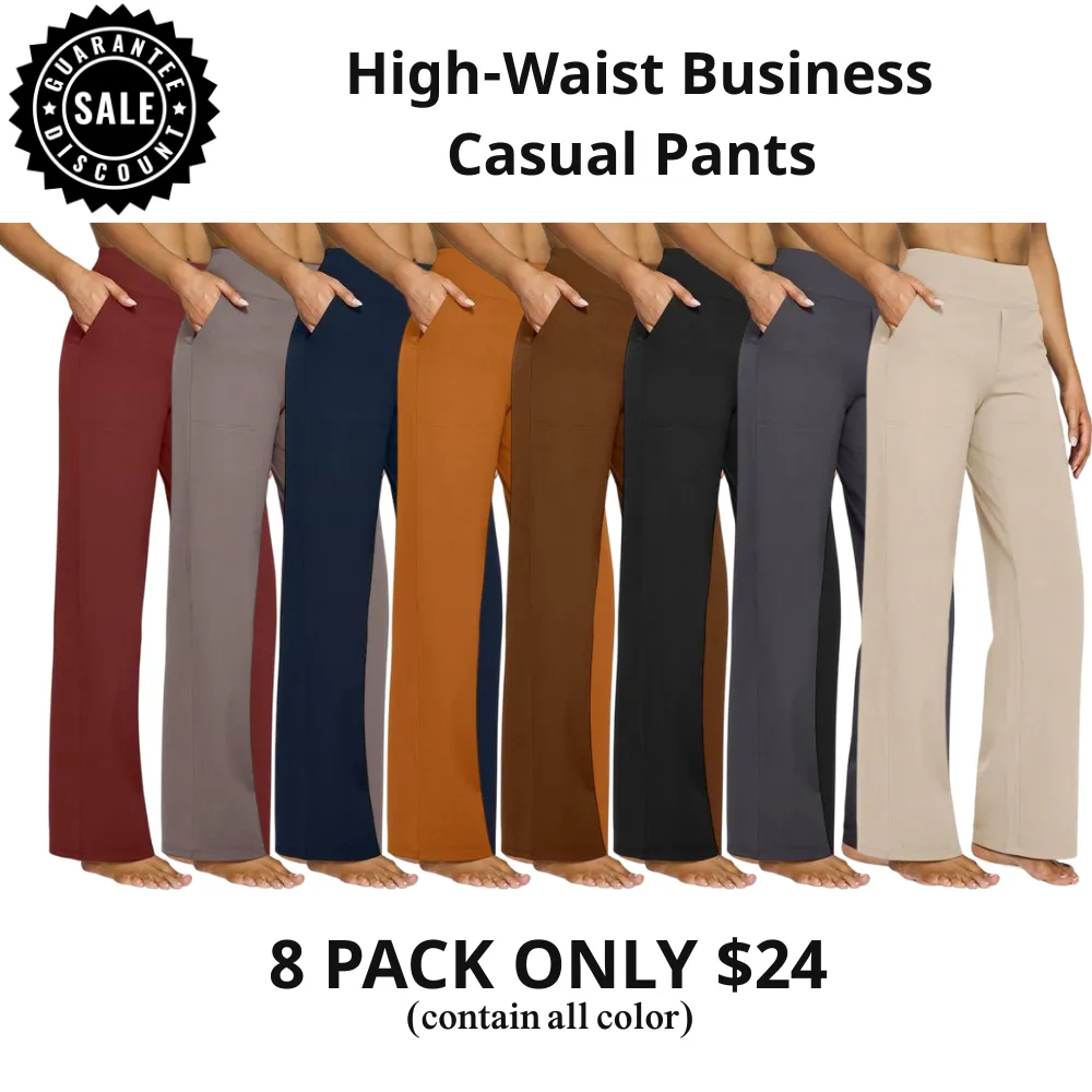 Women Wide Leg Pants with Pockets