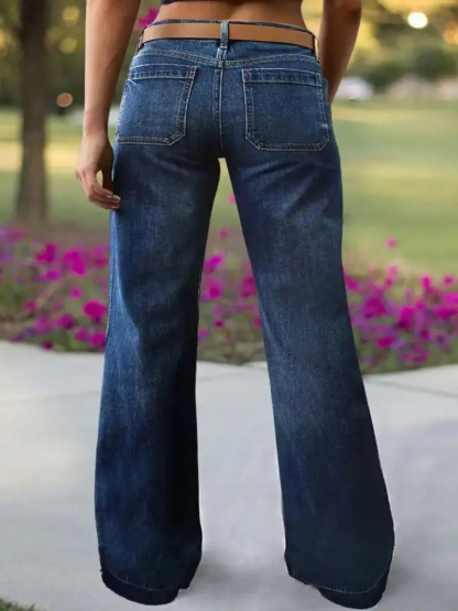 ⚡- Women's Loose Straight Leg Denim Jeans