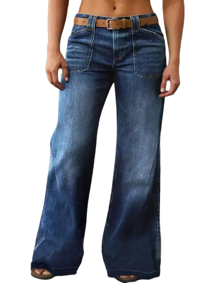 ⚡- Women's Loose Straight Leg Denim Jeans