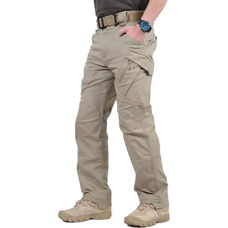 Men's Multi-Pocket  Lightweight Casual Work Pants