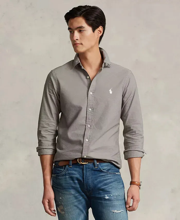 ⚡24-HOUR FLASH SALE 🔥16-PACK ONLY $32 - Men's Garment-Dyed Oxford Shirt