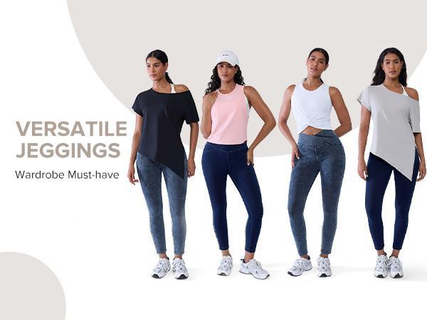 BRXL High Waisted Stretchy Crossover Denim Jeans for Women Flare Jeggings Bootcut Denim with Pockets Trendy & Flattering #Streetwear #outdoorfun #tiktokshopspringglowup #tiktokshopfashion-1