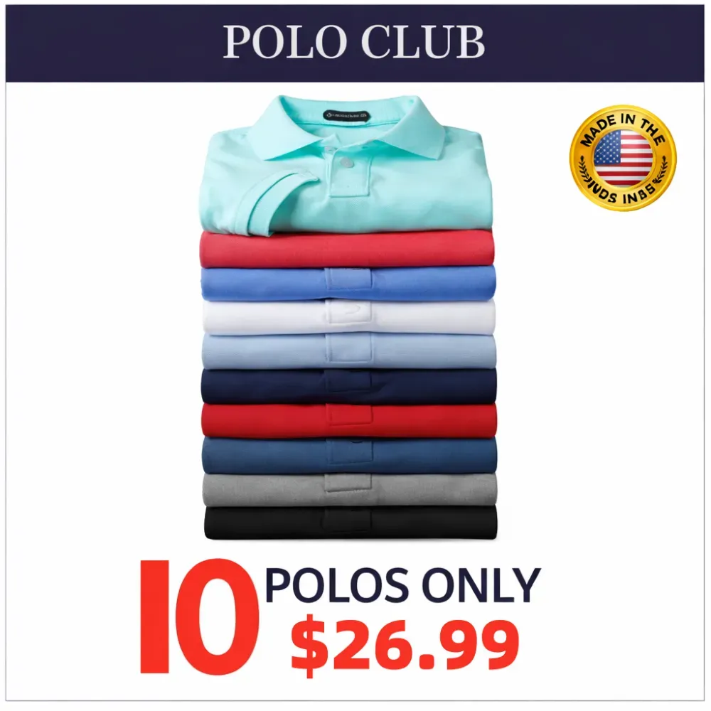 🔥Last Day Promotion!✨Seasonal clearance sale 6 Shirts Of Different Colors