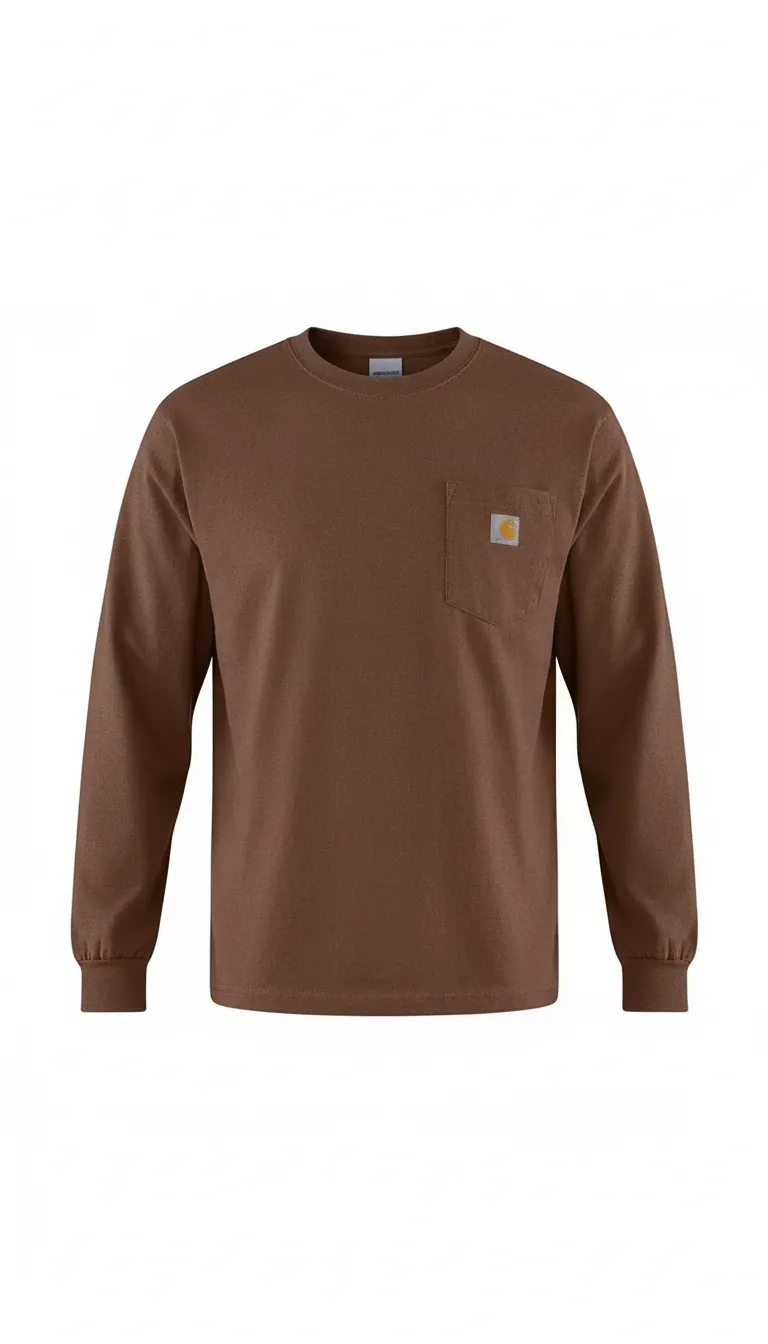 🔥Last Day Promotion!CHT Men's K126 Workwear Loose Fit Heavyweight Short-Sleeve Pocket T-Shirt (Also Available in Big & Tall)