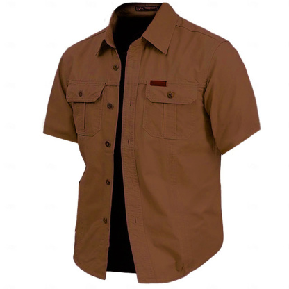👕 Loupta Workwear Short-Sleeve Shirt Set – Built for Function. Styled for Comfort.