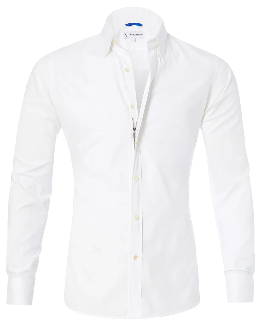 🔥2025 Hot Sale🔥Oxford Stretch Zip Shirt